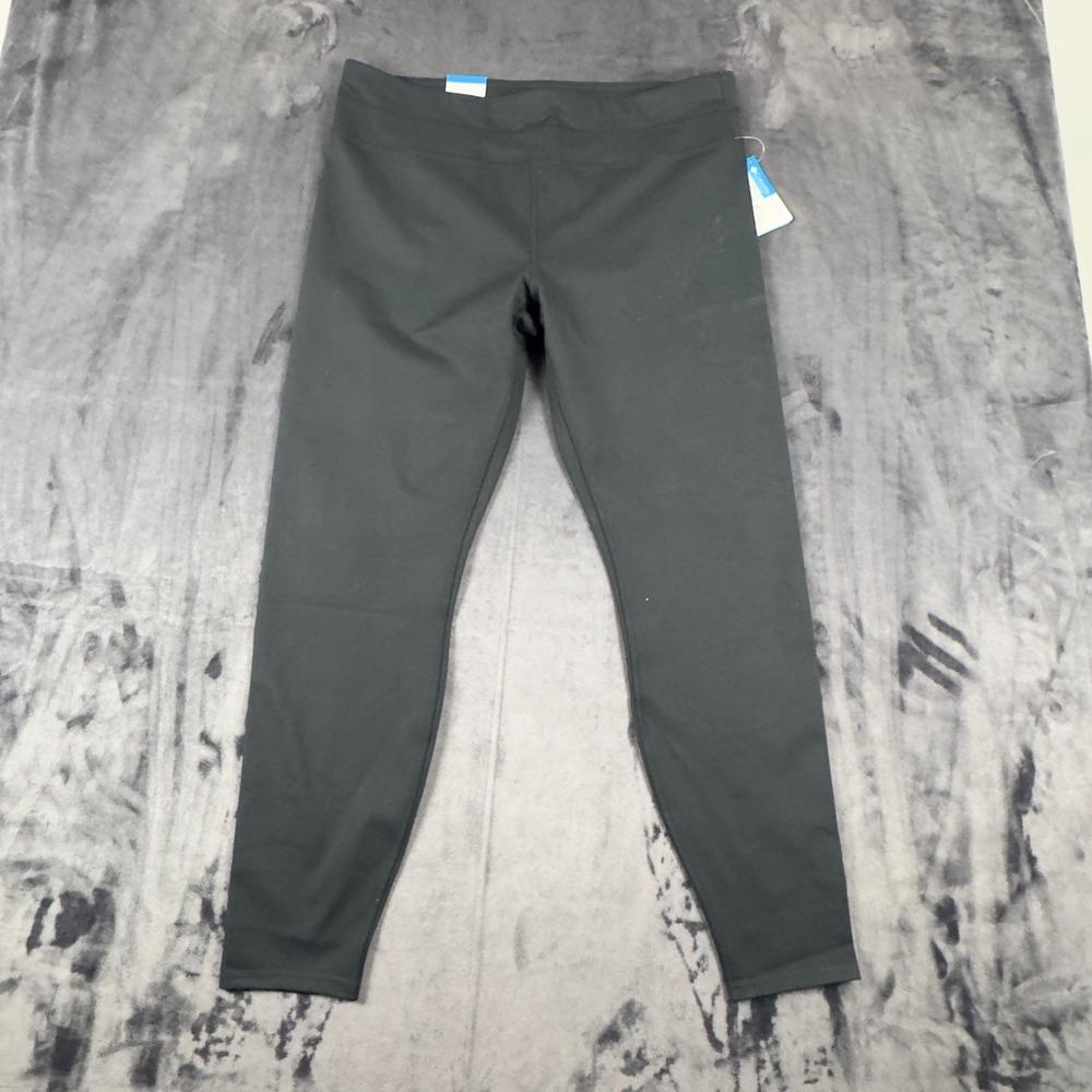 NWT Columbia Leggings Womens XL Black Activewear Performance Pants Stretch